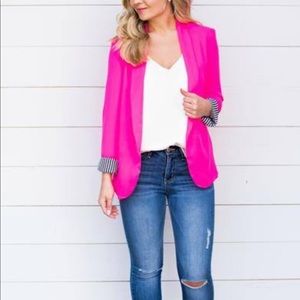 Pink Blazer